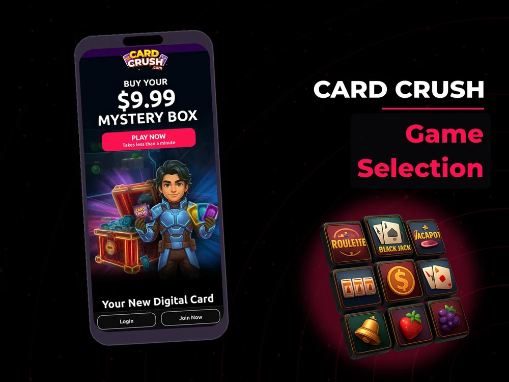 Card Crush - Game Selection
